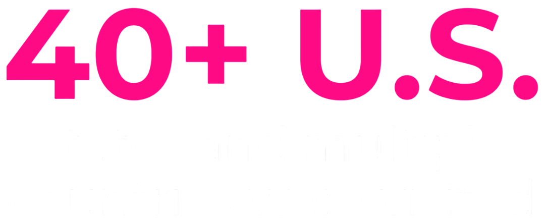 40+ US states